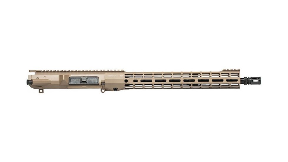 Aero Precision M5 Complete Upper Receiver, 16in .308 CMV Mid Barrel, w/ATLAS S-ONE 15in M-LOK Handguard, Anodized, Flat Dark Earth, APAR538115M22