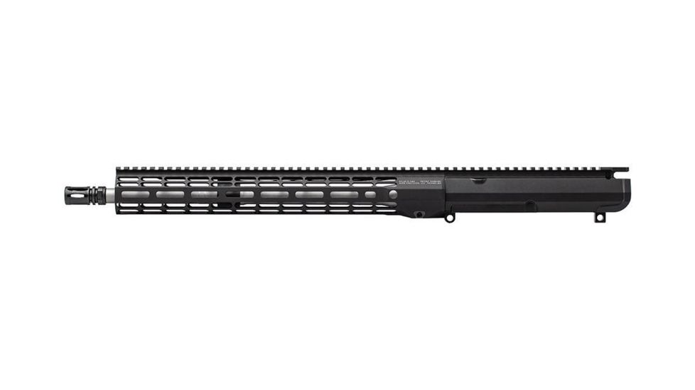 Aero Precision M5 Complete Upper Receiver, 16in .308 Mid SS Barrel, w/ATLAS R-ONE 15in M-LOK Handguard, Anodized, Black, APAR538705M23