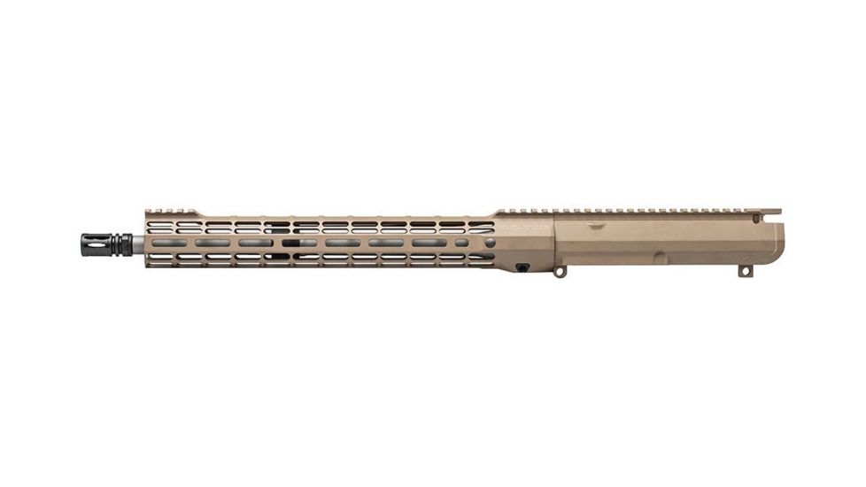 Aero Precision M5 Complete Upper Receiver, 16in .308 SS Mid Barrel, w/ATLAS S-ONE 15in M-LOK Handguard, Anodized, Flat Dark Earth, APAR538115M23
