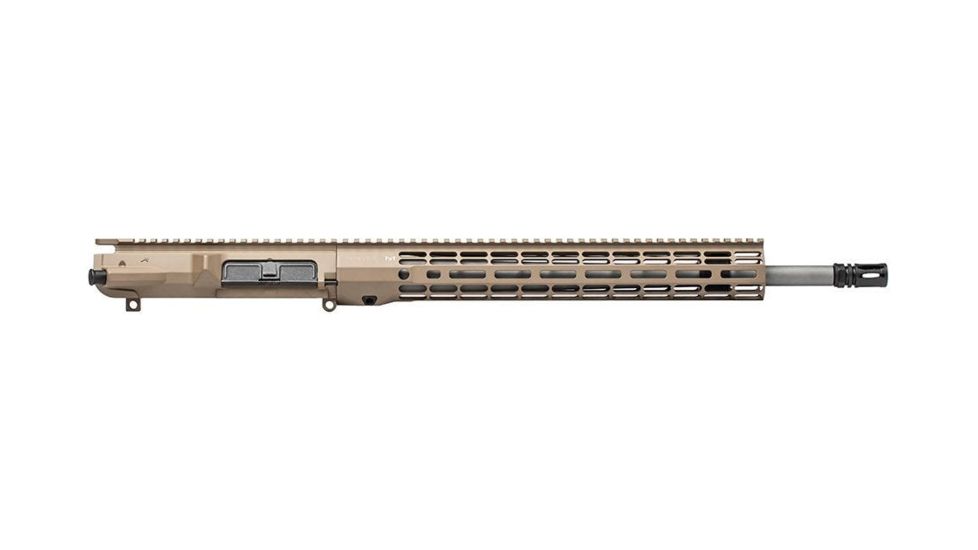 Aero Precision M5 Complete Upper Receiver, 18in .308 SS Rifle Barrel, w/ATLAS R-ONE 15in M-LOK Handguard, Anodized, Flat Dark Earth, APAR538715M26