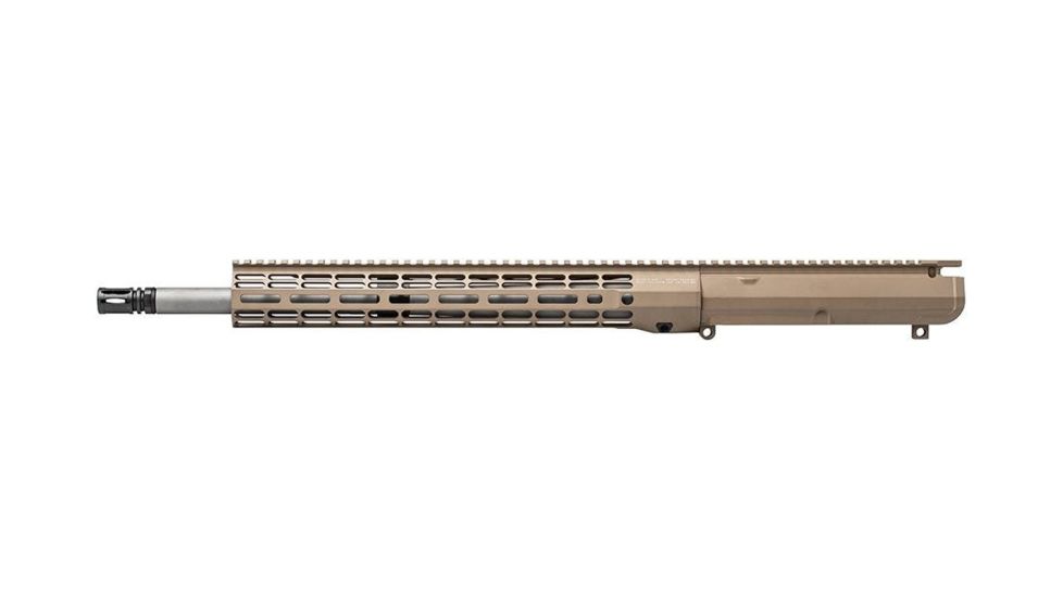 Aero Precision M5 Complete Upper Receiver, 18in 6.5 Creedmoor SS Mid-Length Barrel, w/ATLAS R-ONE 15in M-LOK Handguard, Anodized, Flat Dark Earth, APAR538715M44