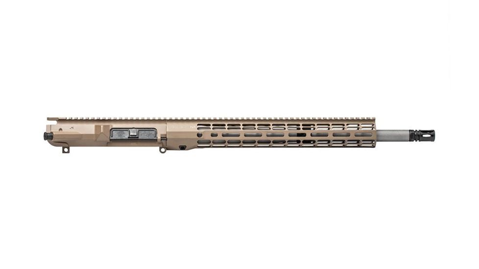 Aero Precision M5 Complete Upper Receiver, 18in 6.5 Creedmoor SS Mid-Length Barrel, w/ATLAS R-ONE 15in M-LOK Handguard, Anodized, Flat Dark Earth, APAR538715M44