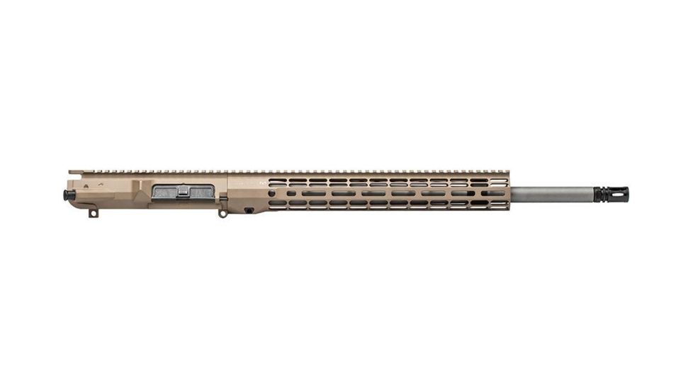 Aero Precision M5 Complete Upper Receiver, 20in 6.5 Creedmoor SS Rifle Barrel, w/ATLAS R-ONE 15in M-LOK Handguard, Anodized, Flat Dark Earth, APAR538715M45
