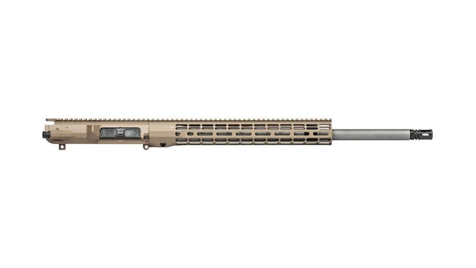 Aero Precision M5 Complete Upper Receiver, 22in 6.5 Creedmoor SS Rifle Barrel, w/ATLAS R-ONE 15in M-LOK Handguard, Anodized, Flat Dark Earth, APAR538715M46