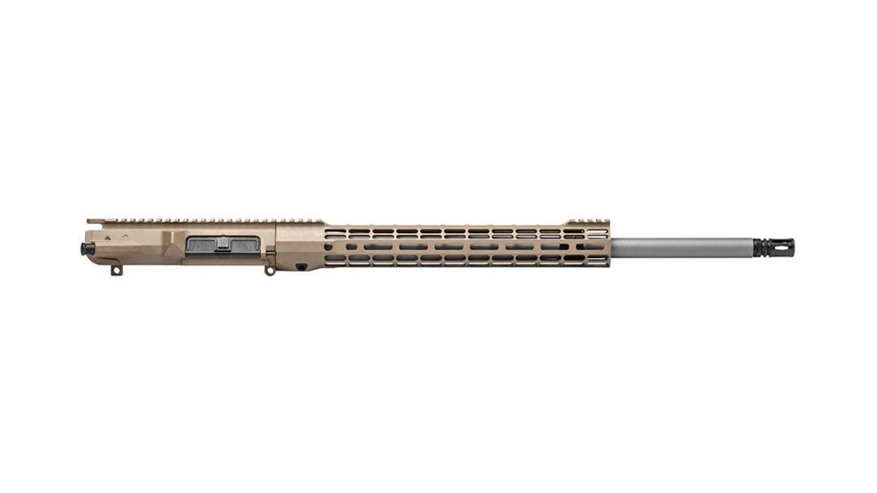 Aero Precision M5 Complete Upper Receiver, 22in 6.5 Creedmoor SS Rifle Barrel, w/ATLAS S-ONE 15in M-LOK Handguard, Anodized, Flat Dark Earth, APAR538115M46