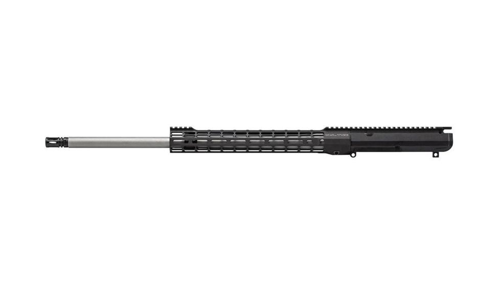 Aero Precision M5 Complete Upper Receiver, 24in 6.5 Creedmoor SS Rifle Barrel, w/ATLAS S-ONE 15in M-LOK Handguard, Anodized, Black, APAR538105M47
