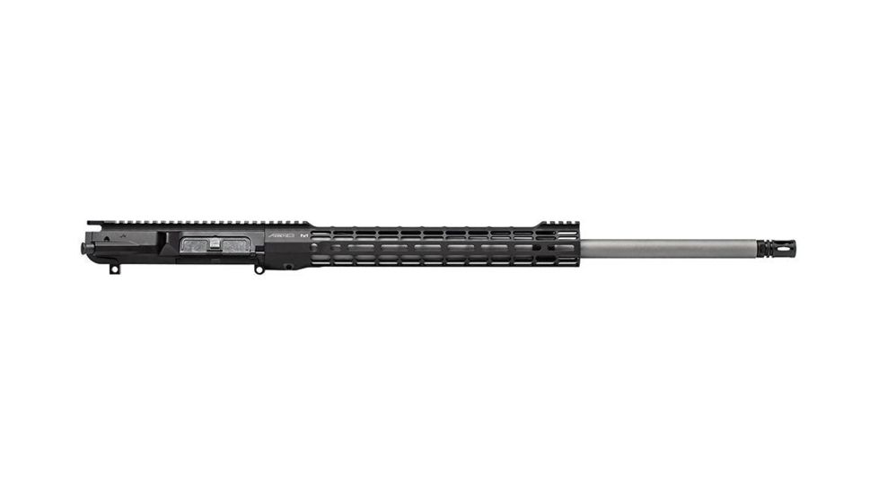 Aero Precision M5 Complete Upper Receiver, 24in 6.5 Creedmoor SS Rifle Barrel, w/ATLAS S-ONE 15in M-LOK Handguard, Anodized, Black, APAR538105M47