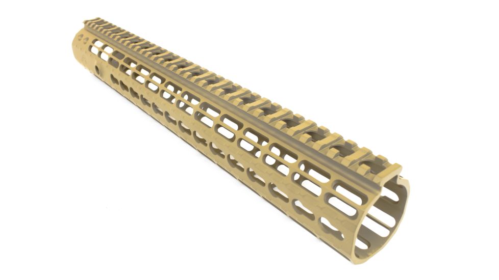 Aero Precision M5 Enhanced KeyMod Handguard Gen 2, FDE Cerakote, 15in, APRA308051C