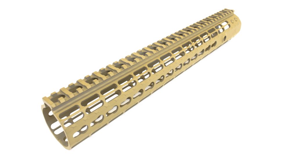 Aero Precision M5 Enhanced KeyMod Handguard Gen 2, FDE Cerakote, 15in, APRA308051C