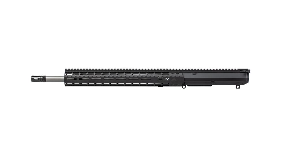 Aero Precision M5E1 Complete Upper, 18in .308 SS Rifle Barrel, EM-15 Handguard, Anodized W/BCG/CH, Black, APAR950000