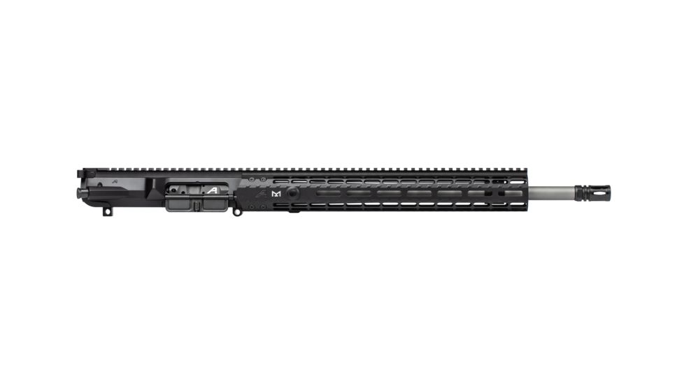 Aero Precision M5E1 Complete Upper, 18in .308 SS Rifle Barrel, EM-15 Handguard, Anodized W/BCG/CH, Black, APAR950000