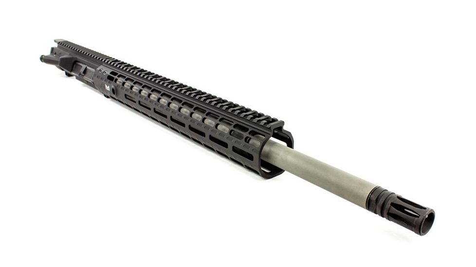 Aero Precision Complete Upper Receiver, M5E1, 20in, 6.5 CM SS Rifle Barrel, EM-15 HG Gen 2, Anodized Black, APAR308554M45