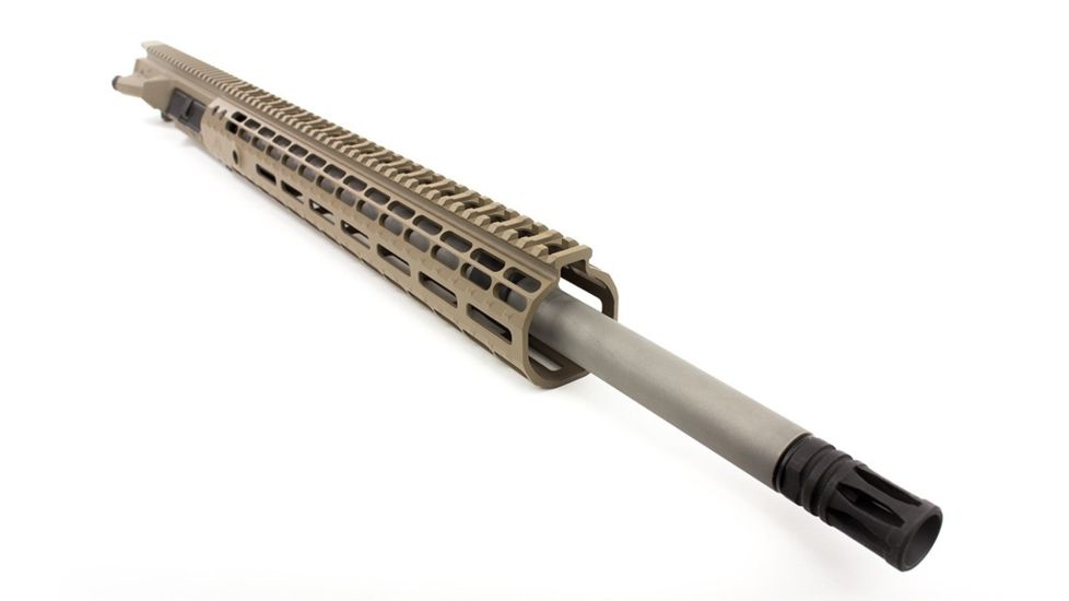 Aero Precision Complete Upper Receiver, M5E1, 20in, 6.5 CM SS Rifle Barrel, EM-15 HG Gen 2, FDE, APAR308556M45