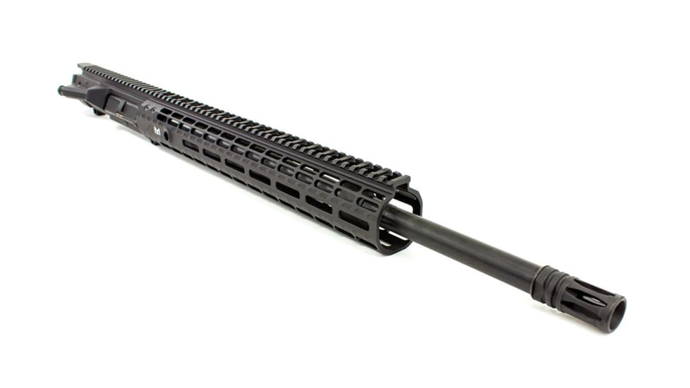 Aero Precision M5E1 Complete Upper Reciever, .308, 20in Rifle Barrel, 1-10 Twist, 5/8x24 Thread, Free-Float Handguard, Anodized, Black, APAR308554M27