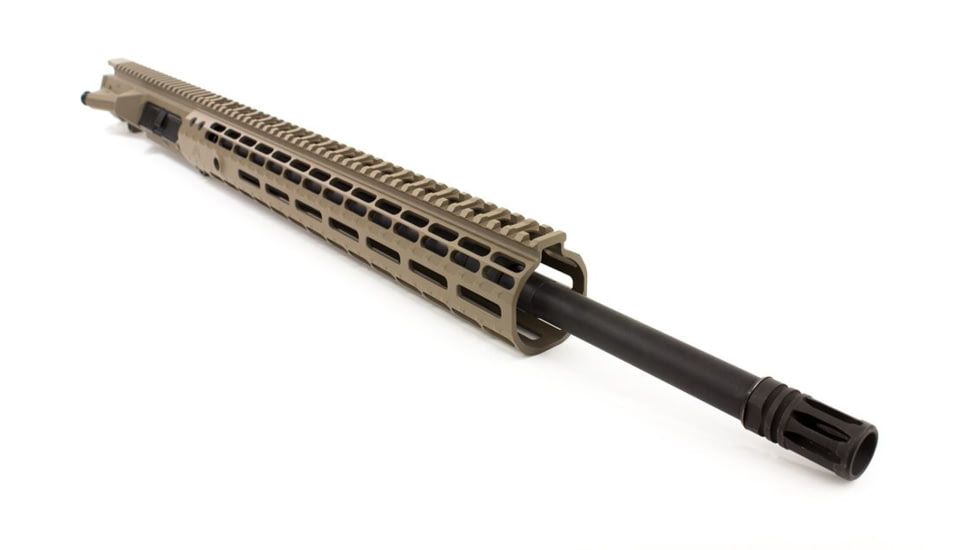 Aero Precision M5E1 Complete Upper Reciever, .308, 20in Rifle Barrel, 1-10 Twist, 5/8x24 Thread, Free-Float Handguard, Cerakote, FDE, APAR308556M27