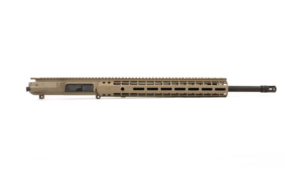 Aero Precision M5E1 Complete Upper Reciever, .308, 20in Rifle Barrel, 1-10 Twist, 5/8x24 Thread, Free-Float Handguard, Cerakote, FDE, APAR308556M27