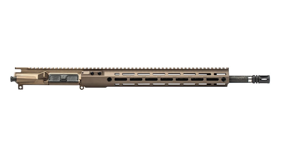 Aero Precision MOD4 15 18 Inch  223 Wylde PROOF 5.56x45MM M4E1-T Complete Upper Receiver, Kodiak Brown, APAR700021D111
