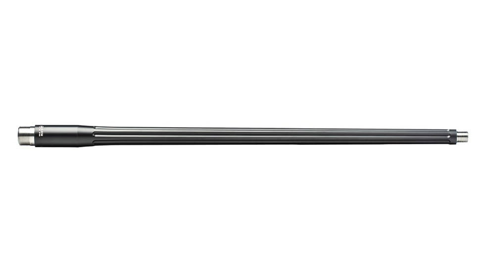 Aero Precision SOLUS 6.5mm Creedmoor Threaded Rifle Barrel, 24in, Sendero Light, Fluted, 1-8, 5/8x24, Cerakote Black, APRH103114C