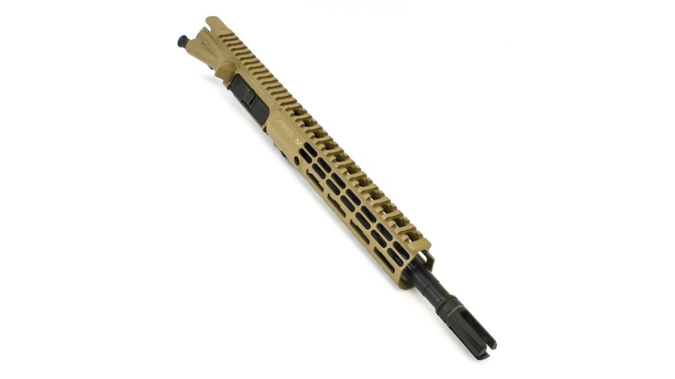 Aero Precision Threaded Upper Receiver, M4E1, 5.56, 11.5 inch Barrel, 9 inch M-LOK ATLAS R-ONE Handguard, A2 Flash Hider, Flat Dark Earth, APAR700712M29