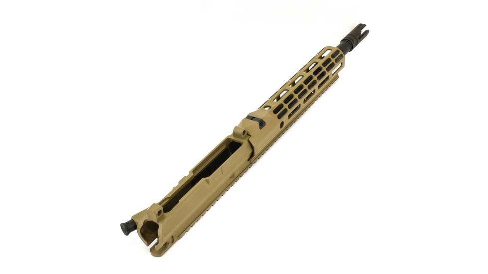 Aero Precision Threaded Upper Receiver, M4E1, 5.56, 11.5 inch Barrel, 9 inch M-LOK ATLAS R-ONE Handguard, A2 Flash Hider, Flat Dark Earth, APAR700712M29