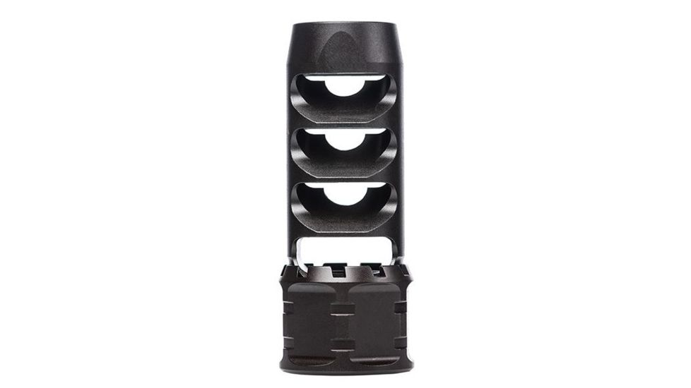 VG6 Precision Lambda PRS30 Muzzle Brake,30 Cal up to .300 Win Mag,Black Nitride Satin, APVG100029AR1