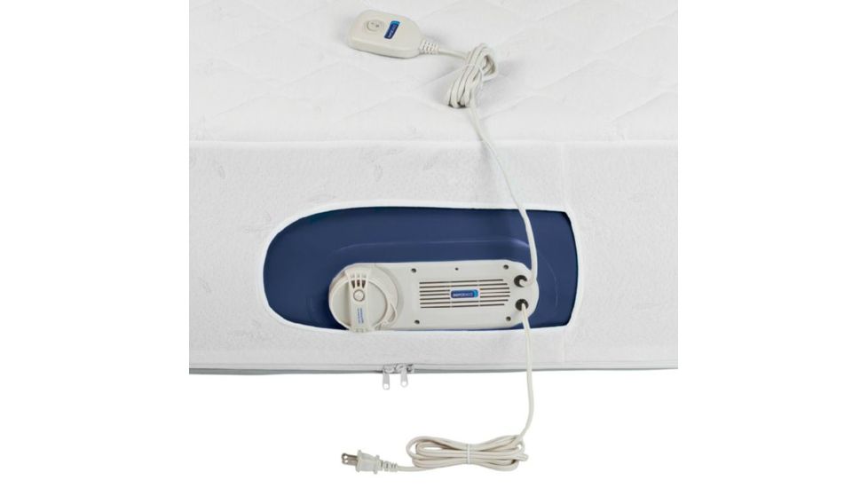Aerobed Airbed Extra High Air Mattress W/ Duvet W/ 120V Built in Pump, Queen 2000014147