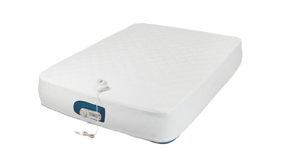 Aerobed Airbed Extra High Air Mattress W/ Duvet W/ 120V Built in Pump, Queen 2000014147