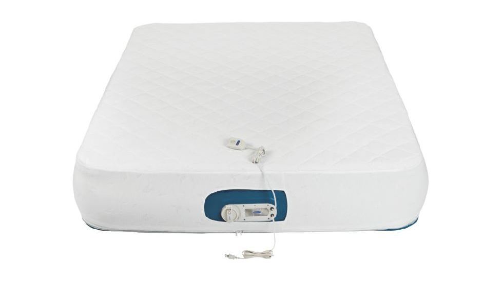 Aerobed Airbed Extra High Air Mattress W/ Duvet W/ 120V Built in Pump, Queen 2000014147