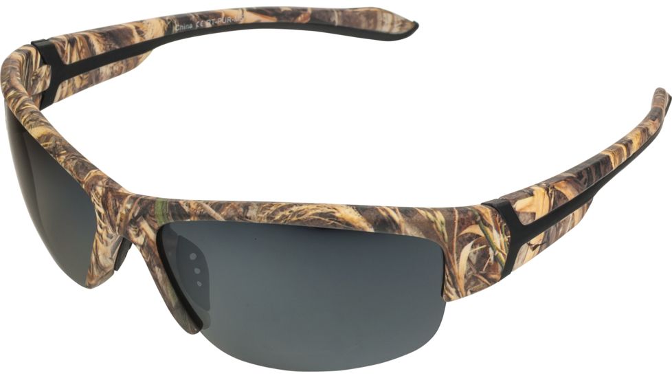 AES Outdoors RealTree AP Pursuit Max 5 w/ Black Trim Polarized Sunglasses, RT-PUR-M5