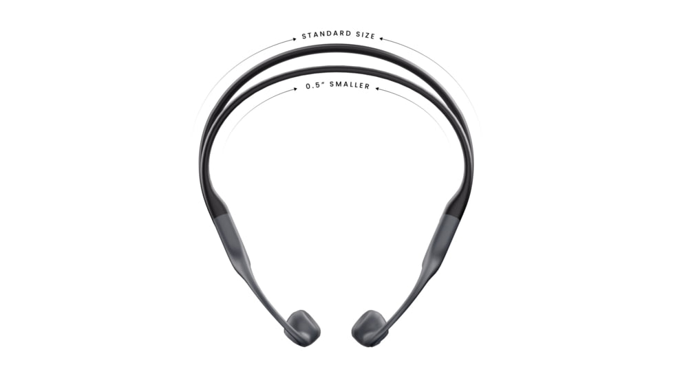 Shokz Aeropex Headphones, Cosmic Black, Standard, AS800CB