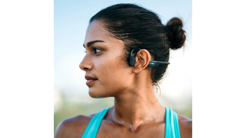 Shokz Aeropex Headphones, Cosmic Black, Standard, AS800CB