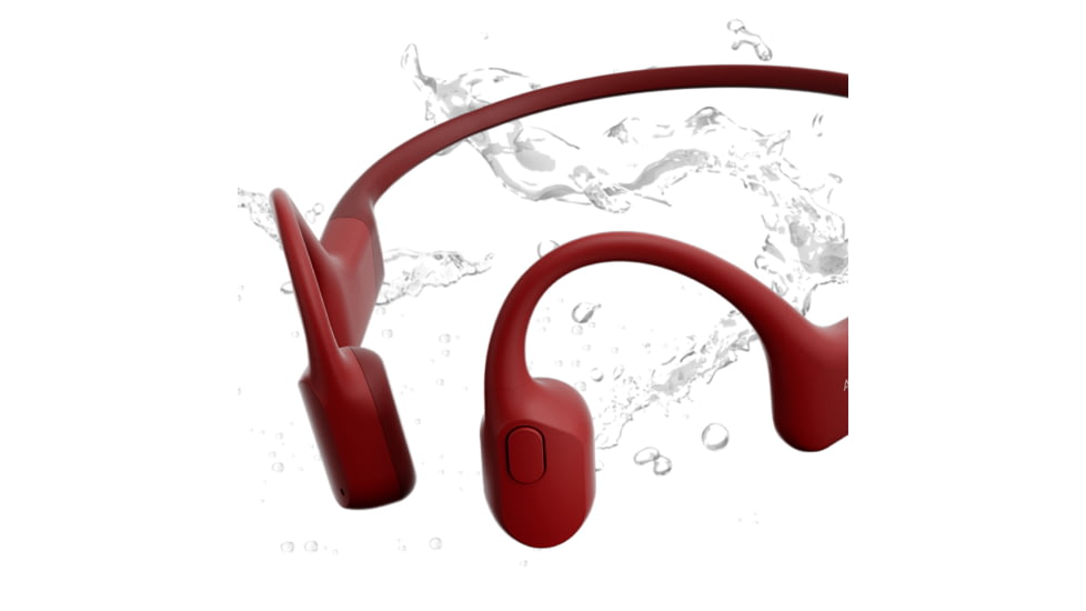 Shokz Aeropex Headphones, Solar Red, Standard, AS800SR