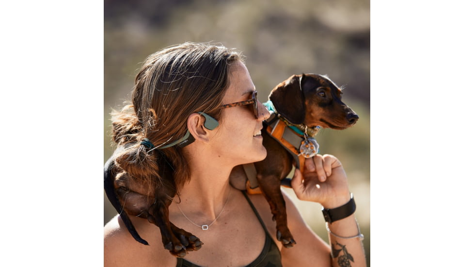 Shokz Air Headphones, Forest Green, Standard, AS650FG