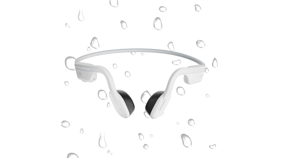 Shokz Open Move Headphones, Alpine White, Standard, AS660AW