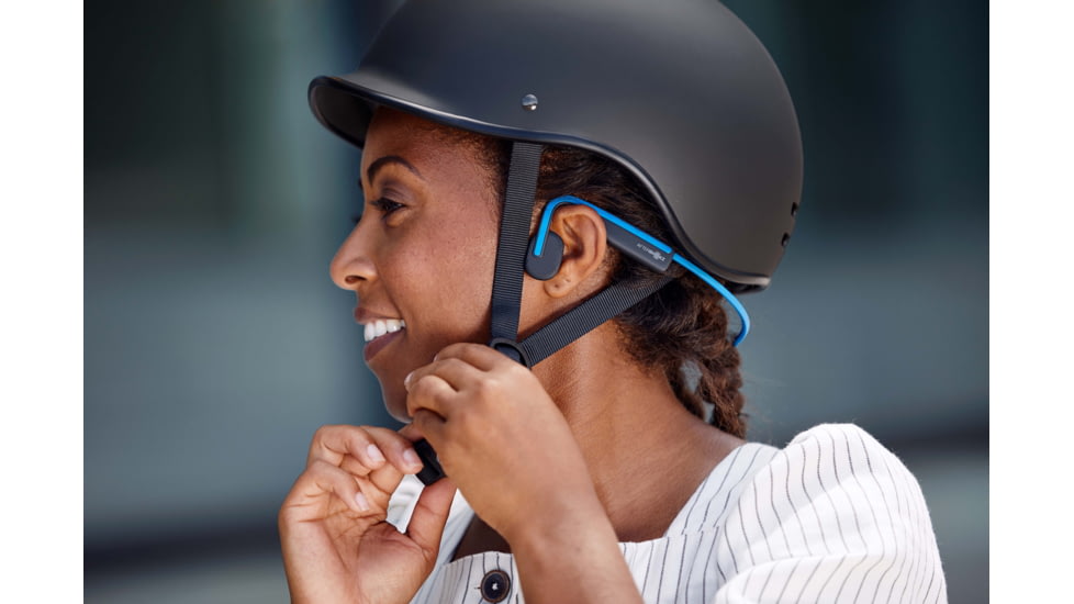 Shokz OpenMove Wireless Bone Conduction Headphones, Evelation Blue, AS660EB