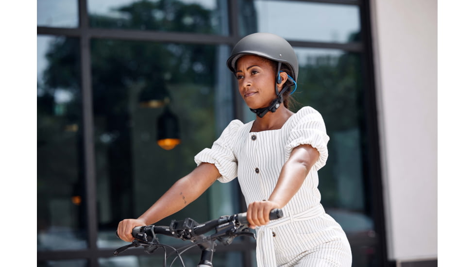 Shokz OpenMove Wireless Bone Conduction Headphones, Evelation Blue, AS660EB