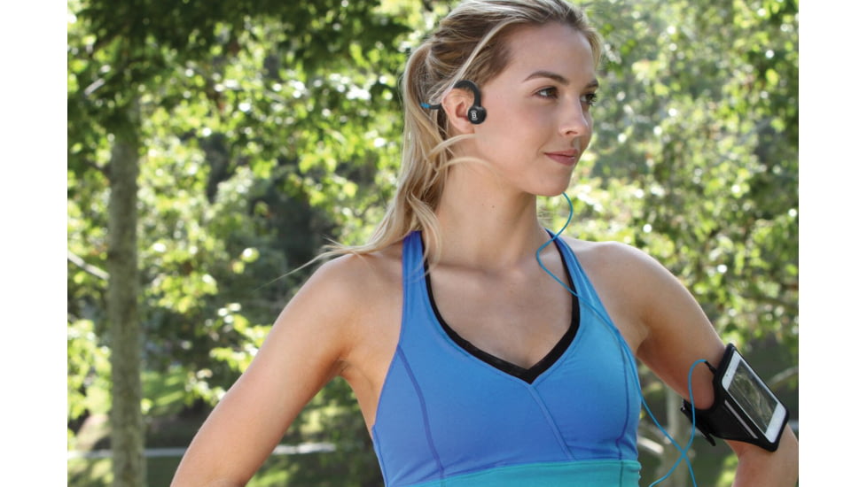 Shokz Sportz Titanium, 20Hz-20KHz, 101  3dB, Onyx Black, Regular AS401XB
