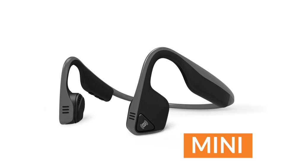 Shokz Titanium Mini, 6 Hours, IP55, 20Hz-20KHz, Slate Grey, Regular, AS600SG-Mini