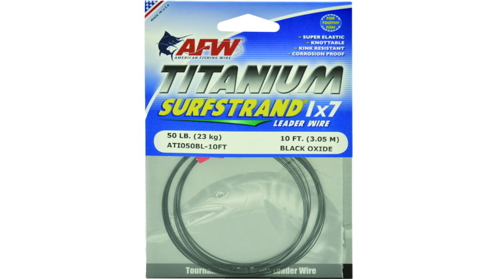 AFW Surfstrand Titanium Leader Wire