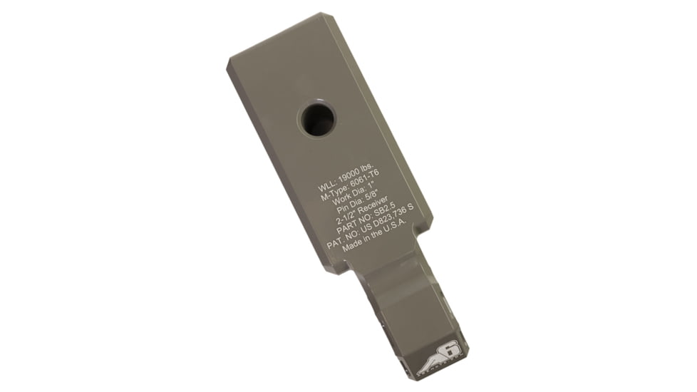 Agency 6 2.5in Shackle Block Assembly