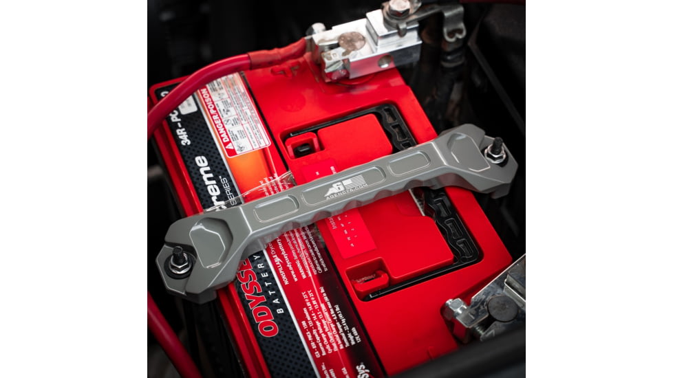 Agency 6 Toyota/Lexus Billet Battery Hold Down Bar