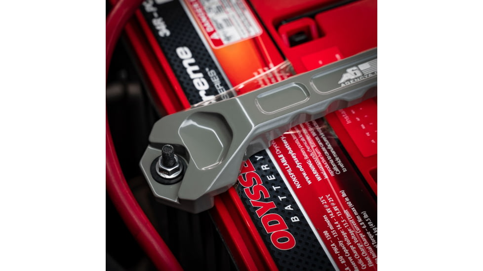 Agency 6 Toyota/Lexus Billet Battery Hold Down Bar