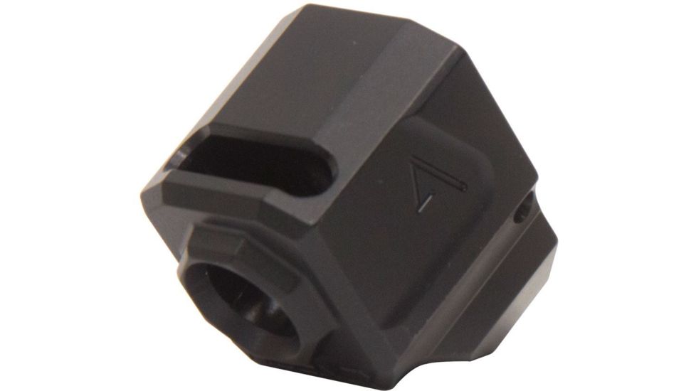 Agency Arms 118 Single Port Smith &amp; Wesson M&amp;P9 1.0 Barrel Compensators, Black, 118S-M1-BLK