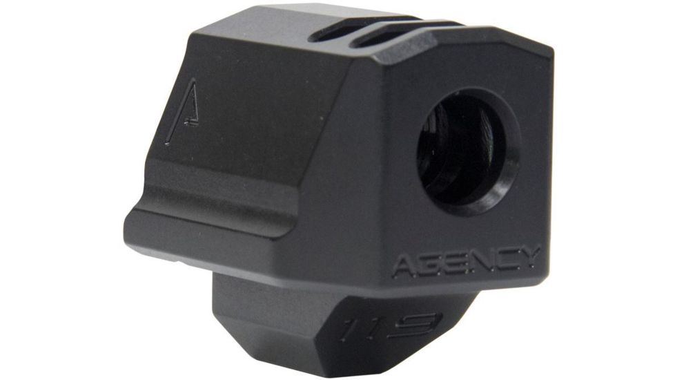 Agency Arms 119 Dual Port Barrel Compensators, FN509, Black, 119-509-BLK