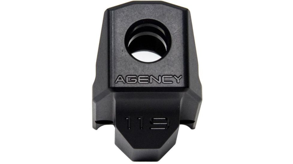 Agency Arms 119 Dual Port Barrel Compensators, FN509, Black, 119-509-BLK