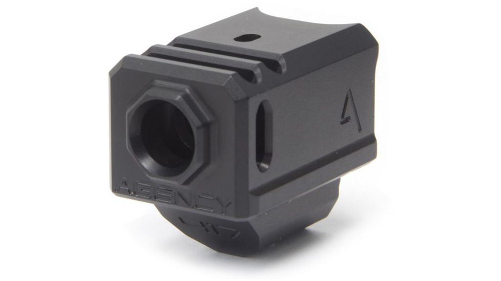 Agency Arms 417 Dual Port Barrel Compensators, Gen 5 Compatible, Black, 417-5-BLK
