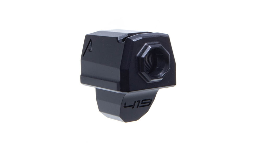 Agency Arms 419 SIG Sauer P320 Single Port Compensator, Black, 419S-BLK