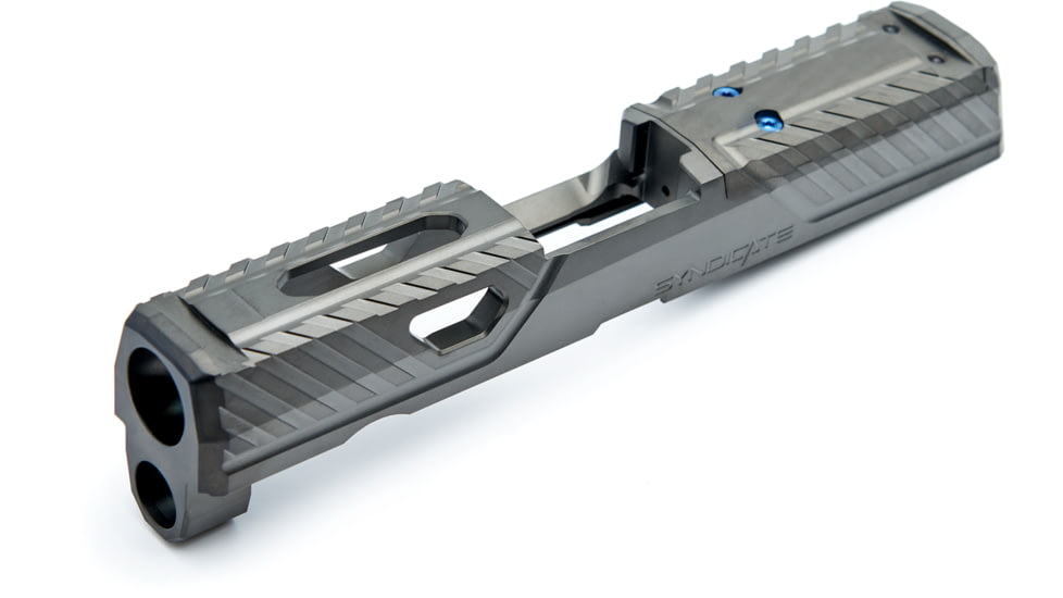 Agency Arms Compact/X-Carry Compatible Syndicate S1 Urban Slide DLC for P320, Black, SYN-P320C/XC-S1U