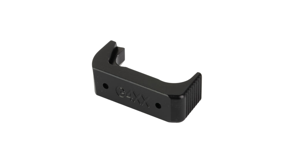 Agency Arms Extended Magazine Release, Fits Glock 43X/48, Anodized Finish, Black, Right Hand Only MR-G48-B