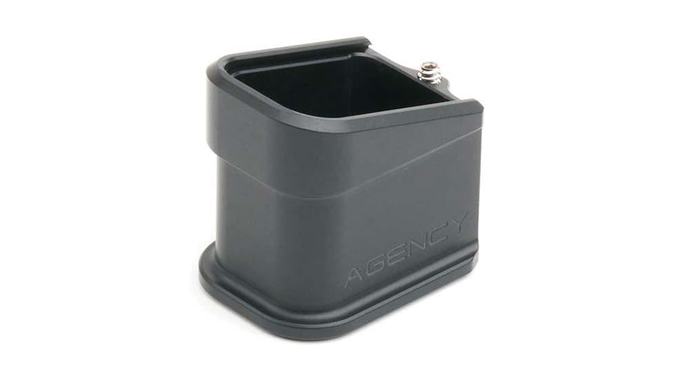 Agency Arms G17 Compatible Magazine Extension, Black, BP-G17-BLK-5RD